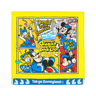 Disney Donald's Quacky Duck! Duck! Duck! City Mini Towel