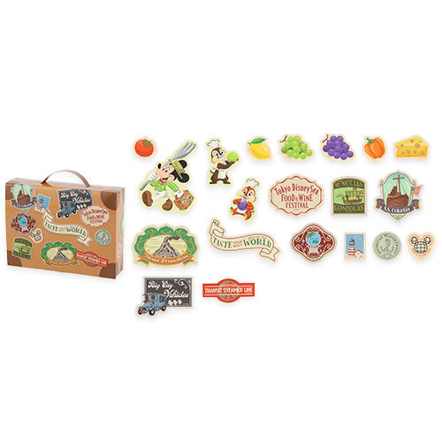 Disney Tokyo DisneySea Food & Wine Festival Stickers
