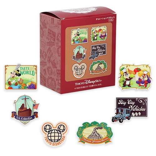 Disney Tokyo DisneySea Food & Wine Festival Refrigerator Magnet Set