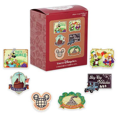 Disney Tokyo DisneySea Food & Wine Festival Refrigerator Magnet Set
