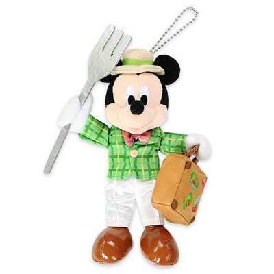 Disney Spring Picnic Mickey Mouse Plush Keychain