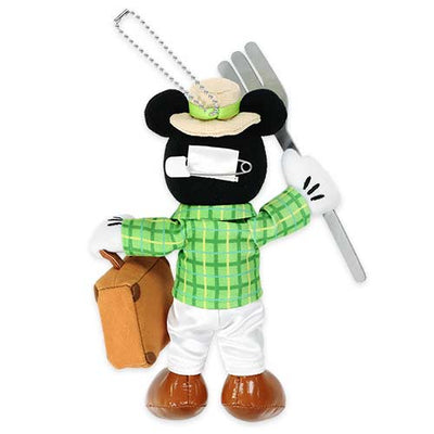 Disney Spring Picnic Mickey Mouse Plush Keychain
