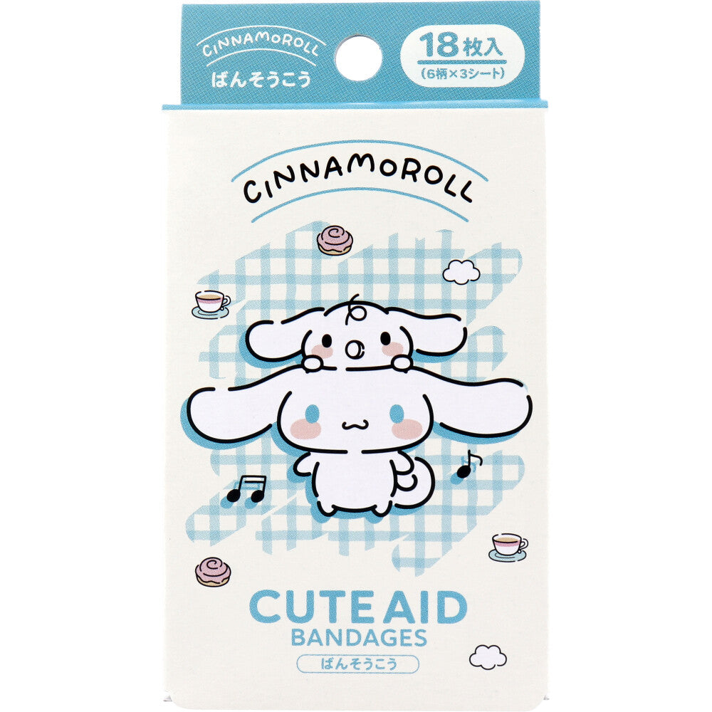Sanrio Character Series Band-Aid All 6 Patterns × 3 pcs