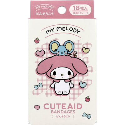 Sanrio Character Series Band-Aid All 6 Patterns × 3 pcs