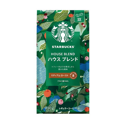Starbucks House Blend Medium Roast Coffee Beans 250g