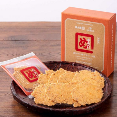 Kuzefuku Menbei Rice Crackers (7-Spice Mayo Flavor)