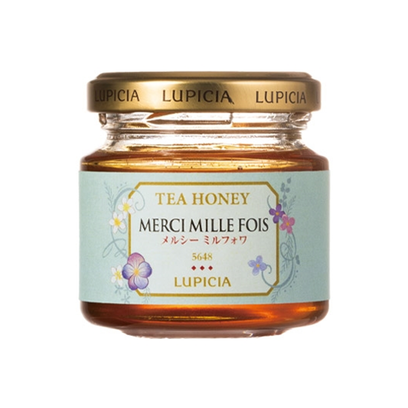 LUPICIA Tea Honey (Merci Mille Fois: Black Tea with Raspberry, White Peach, and Strawberry)