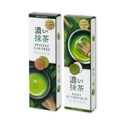 Kobe Fugetsudo Rich Matcha Palet au chocolat 15B