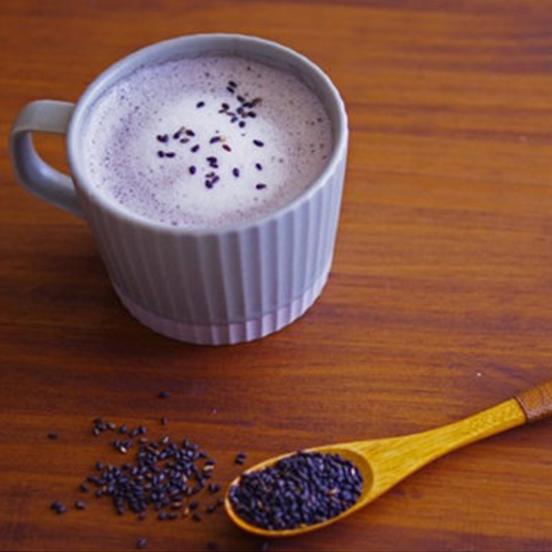Kuki Sesame Black Sesame Latte