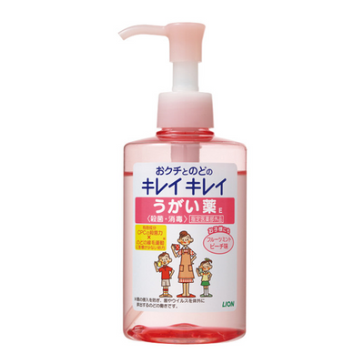 LION Kirei Kirei Peach Mint Mouthwash