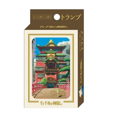Spirited Away Scene-filled Playing Cards