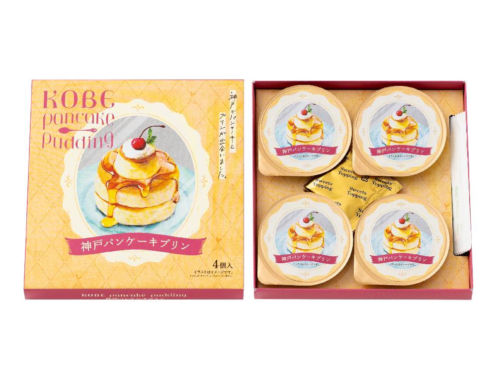 TORAKU Kobe Pancake Pudding