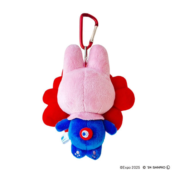 Sanrio Osaka World Expo Myakumyaku Plush Carabiner Keychain
