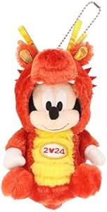 Tokyo Disney 2024 Limited Plush Pendant [Mickey/Minnie]]