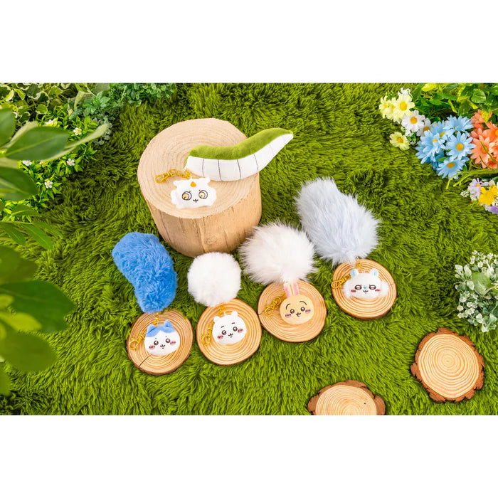 Chikawa Tail Mascot Plush Keychain