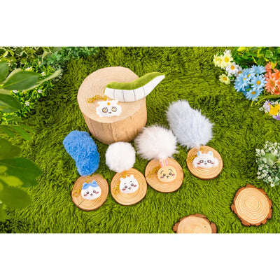 Chikawa Tail Mascot Plush Keychain