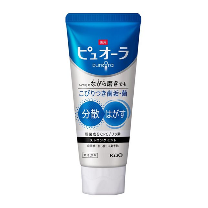 KAO Pureora Toothpaste Strong Mint 115g