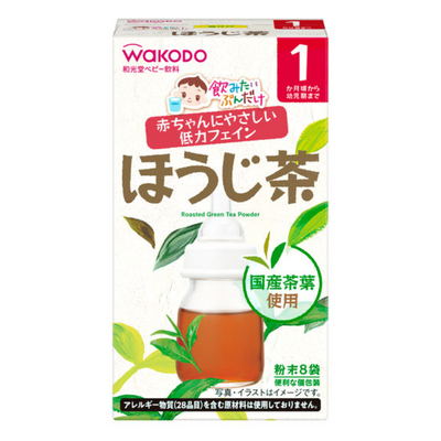 WAKODO Low Caffeine Hojicha (1.2g x 8 packages)