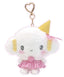 Sanrio Mascot Holder - Cogimyun: 10th Anniversary Gingham Heart Ice Cream