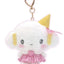 Sanrio Mascot Holder - Cogimyun: 10th Anniversary Gingham Heart Ice Cream