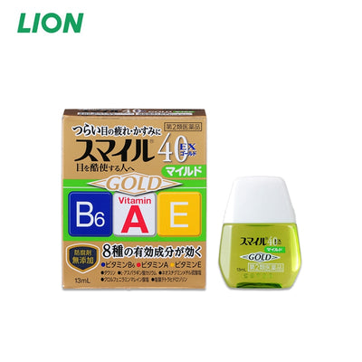 LION Smile 40 Ex Gold Cool Max Eye Drops