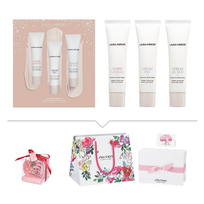 SHISEIDO Laura Mercier Decadent Dreams Soufflé Hand Cream Triov