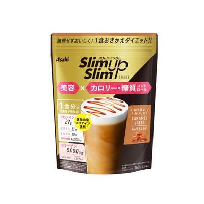 Asahi Slim Up Slim Shake (Caramel Latte Flavor)
