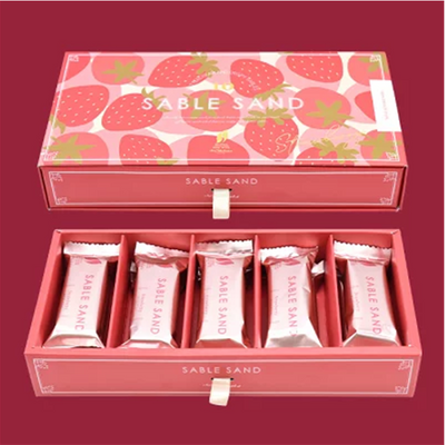 Chez Shibata Sable Sandwich Cookie (Strawberry)