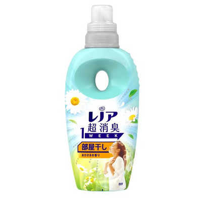 P&G Lenor Super Deodorizing 1-Week Fabric Softener for Hang-Dry Laundry (Sun Scent)