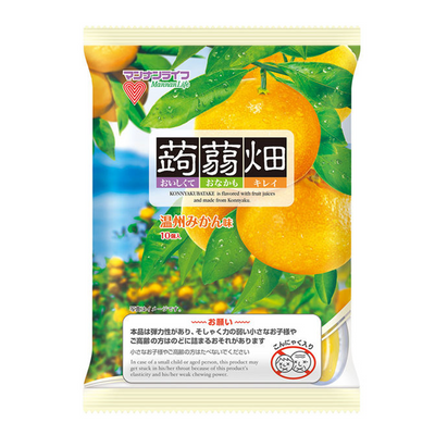 Mannan Life Konjac Field Onshu Mikan Orange Jelly