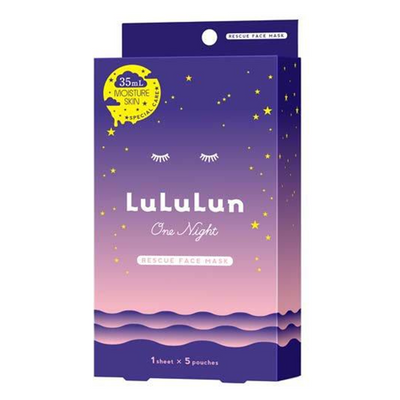 LULULUN One Night Rescue Moisturizing Sheet Masks