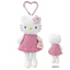 Sanrio Hello Kitty Style Up Plush Keychain