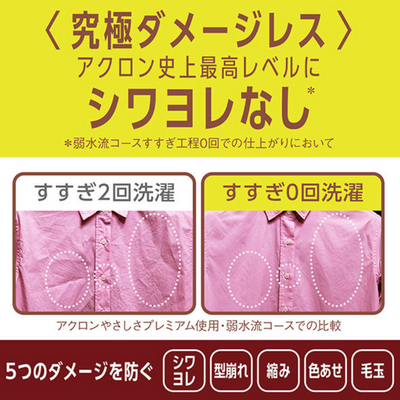 Lion Akron Gentle Premium Laundry Detergent for Delicates (Green Citrus Scent)