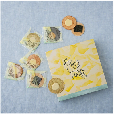 AKOMEYA TOKYO Densundo The Cheese Coorde (Cheese-Flavored Shrimp Cracker Assortment)