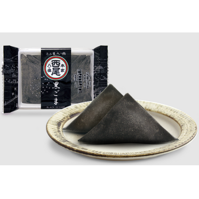 PREORDER Honke Yatsuhashi Nishio Co., Ltd. Black Sesame Yatsuhashi