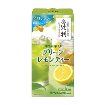 Tsujiri Lemon Green Tea (Instant Sticks)