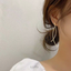 LUPIS Curved Drop Earrings