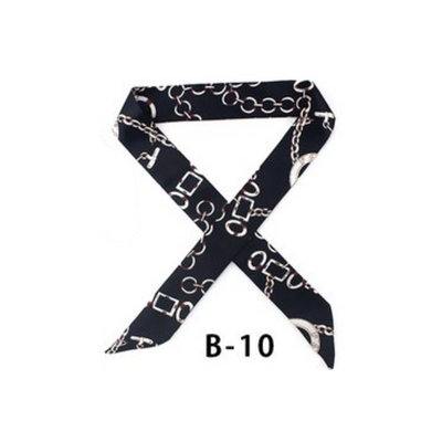 LATIN Satin Scarf (Chain Pattern)