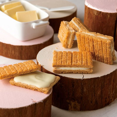 Sugar Butter Sand Tree Sandwich Cookies (10)