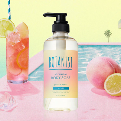 BOTANIST Botanical Body Soap (Moist, Peach & Lemonade)