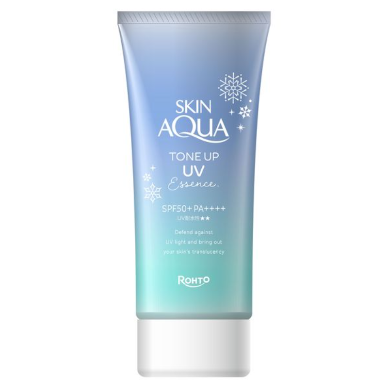Rohto Skin Aqua Tone Up UV Essence (Blue)