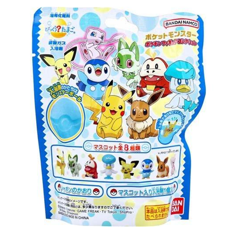 Bandai Pokemon and Splatoon Bath Bomb