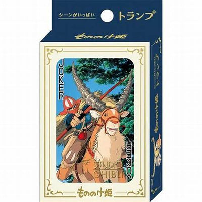 ENSKY Hayao Miyazaki Princess Mononoke Series Playing Cards