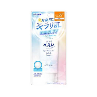 Rohto Skin Aqua Super Moisture UV Light Up Essence (SPF 50+/PA++++)