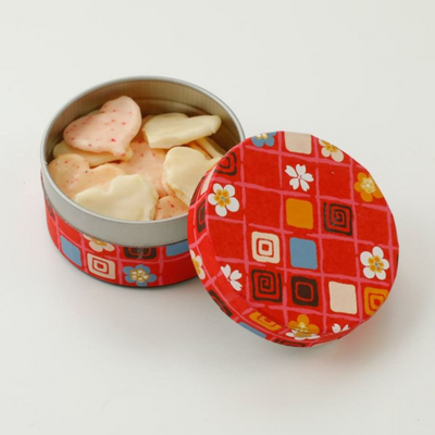 Kyoseijin Kasho Sozen Co. Japanese-Style Heart Shaped Arare Rice Crackers
