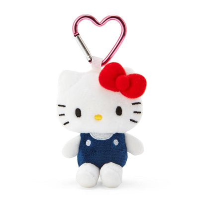 SANRIO Heart Carabiner Plush Keychain
