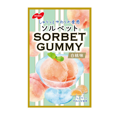 NOBEL White Peach Sorbet Gummy