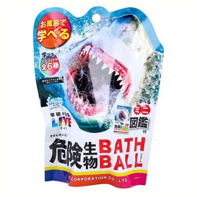 Nol Corporation Gakken Illustrated Encyclopedia Come to Life - Fearsome Creatures Bath Bomb
