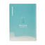 Starbucks Japan Turquoise Canvas Ringed Notebook