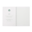 Starbucks Japan Turquoise Canvas Ringed Notebook